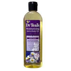 Dr. Teals Moisturizing Bath & Body Oil Sleep Blend Melatonin Lavender Chamomile